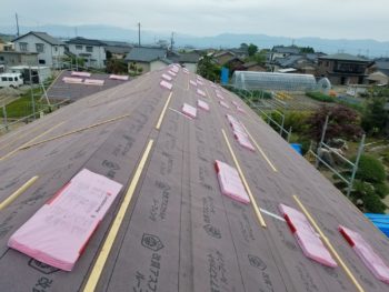 新潟市で屋根工事をしました！～新築工事～