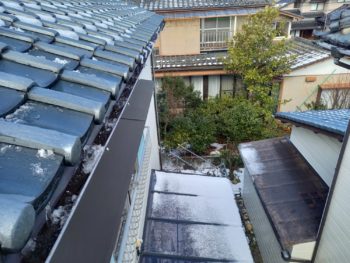 新潟市で屋根工事をしました！